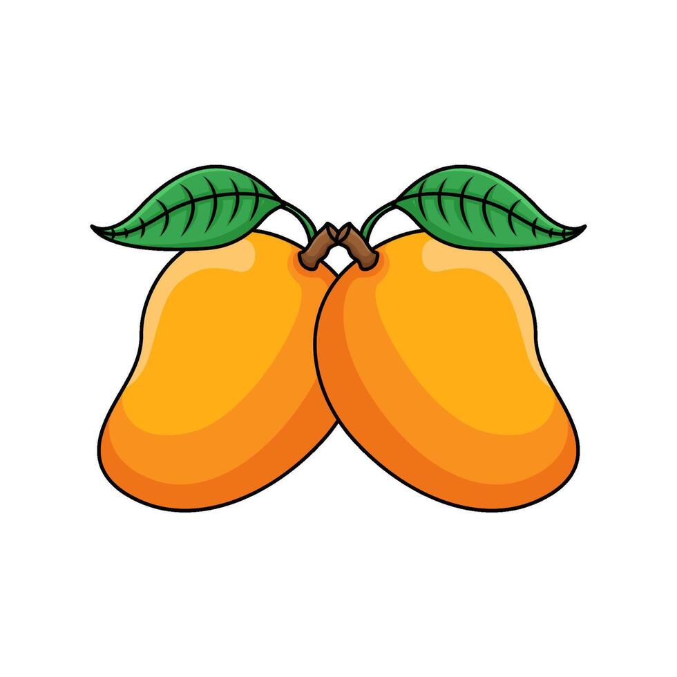 illustratie van mango vector