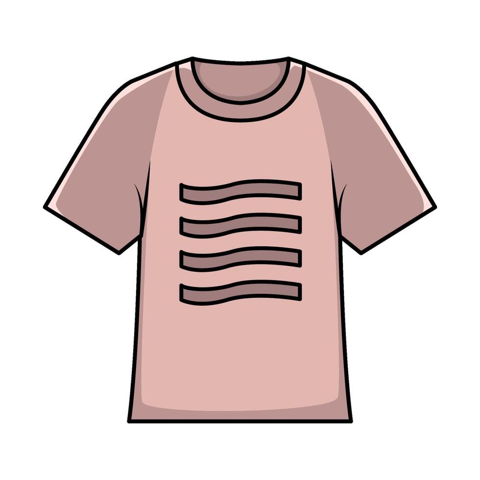 illustratie van Dames t-shirt vector