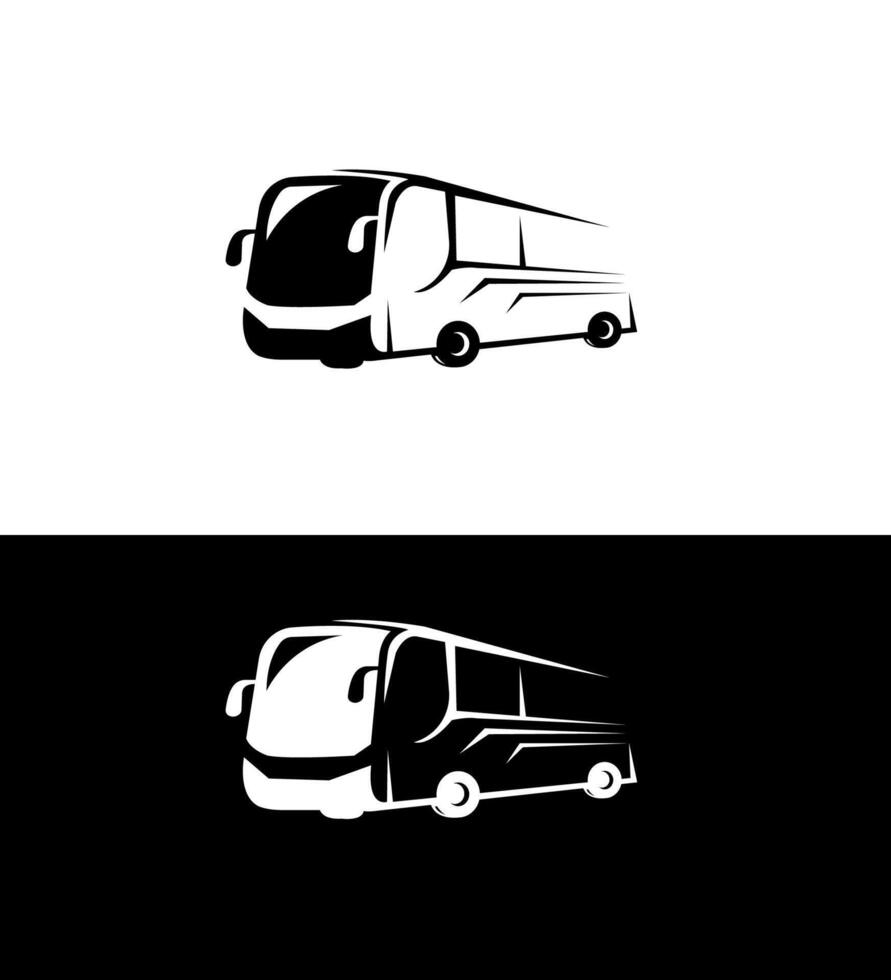 tour bus logo icoon merk identiteit teken symbool vector