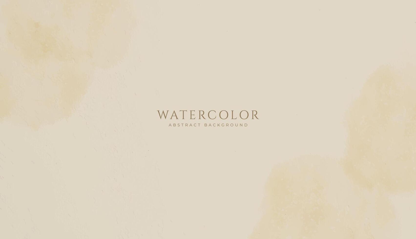 abstract horizontaal waterverf achtergrond. neutrale licht beige gekleurde leeg ruimte achtergrond illustratie vector
