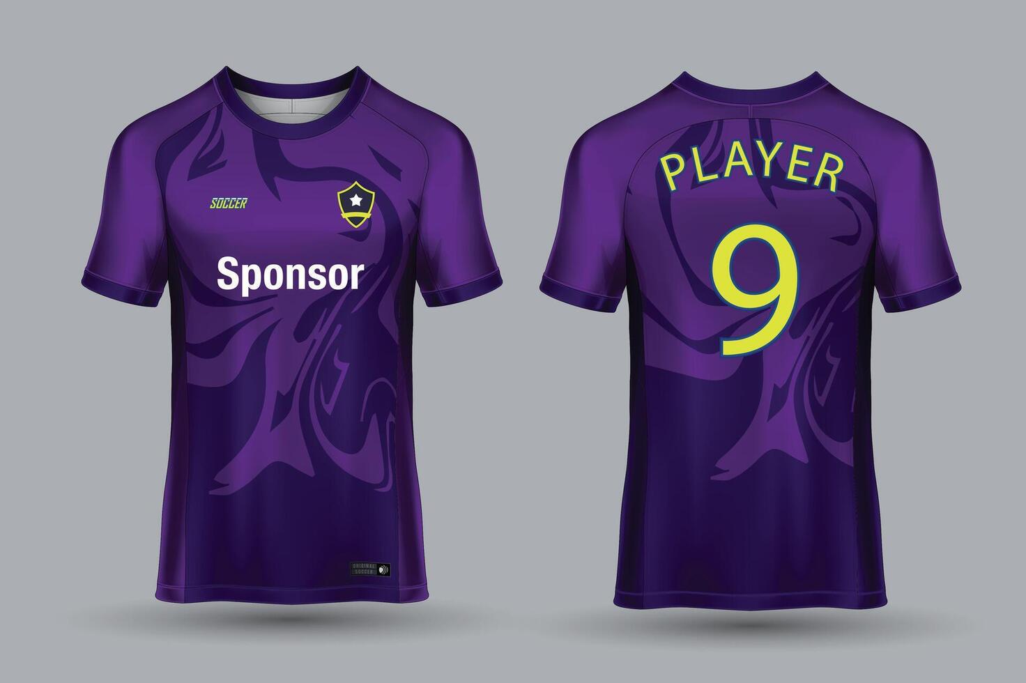 vector voetbal Jersey ontwerp voor sublimatie, sport t overhemd ontwerp