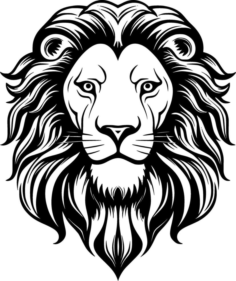 Cecil, zwart en wit vector illustratie