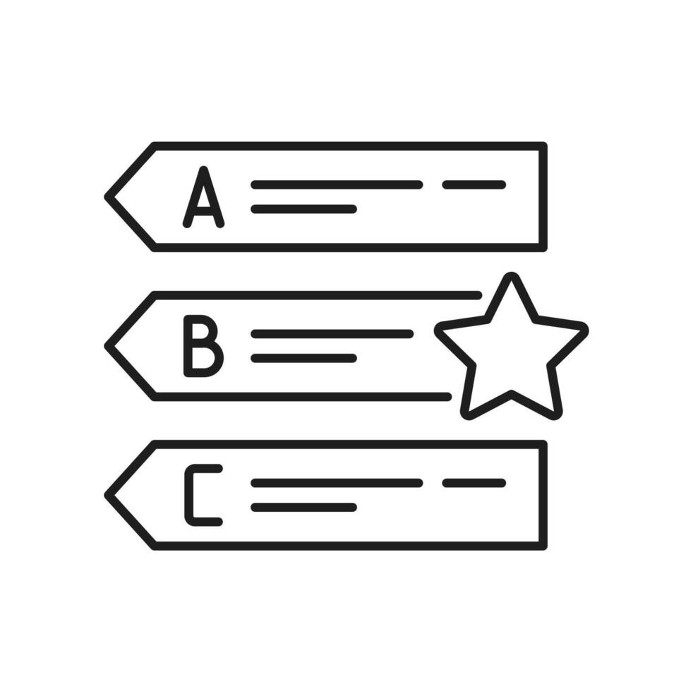 planning icoon, projecteren, doel, beheer, schema vector