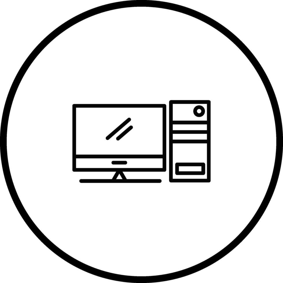 computer vector pictogram