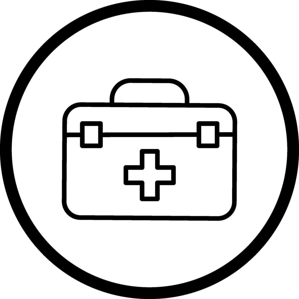 EHBO-kit vector icon