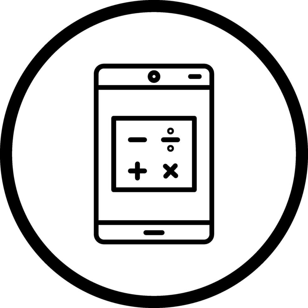 rekenmachine vector pictogram