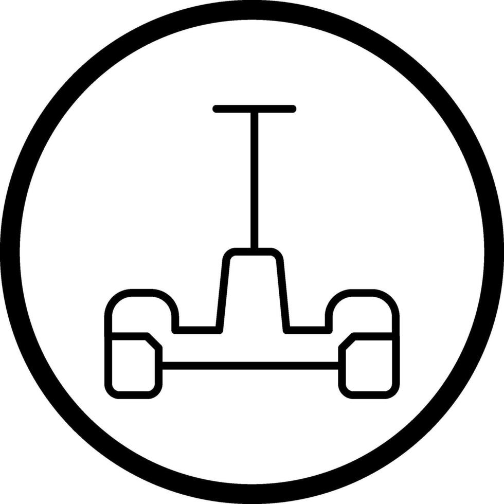 hoverboard vector pictogram