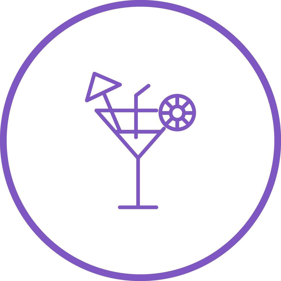 cocktail vector pictogram