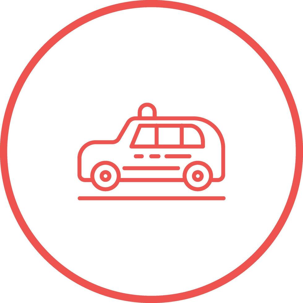 taxi vector icoon