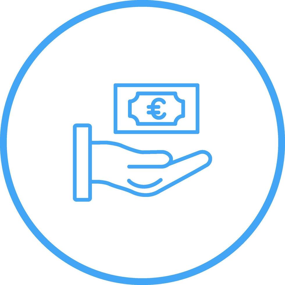 euro valuta vector icoon