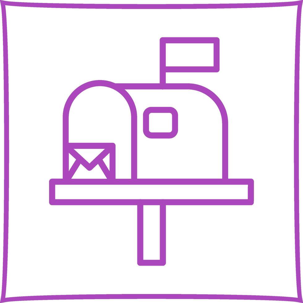 mailbox vector icoon