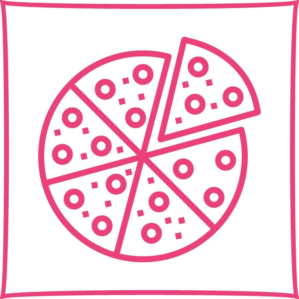 pizza plak vector icoon