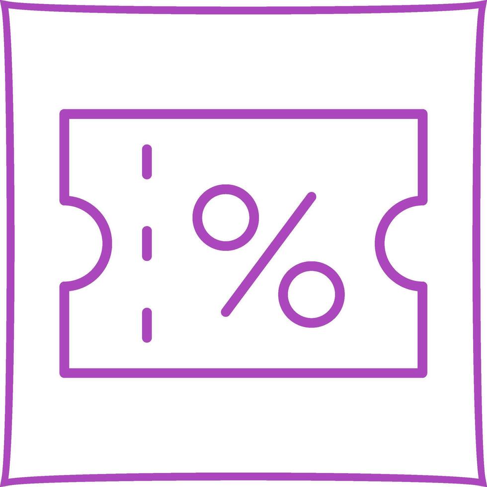 coupon vector pictogram