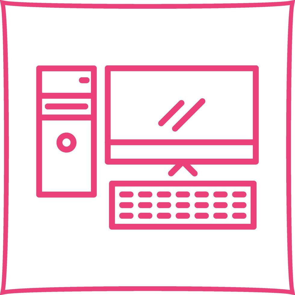 computer vector pictogram