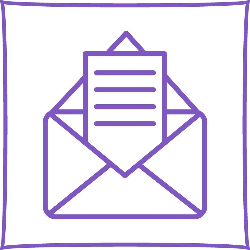 e-mail documenten vector icoon