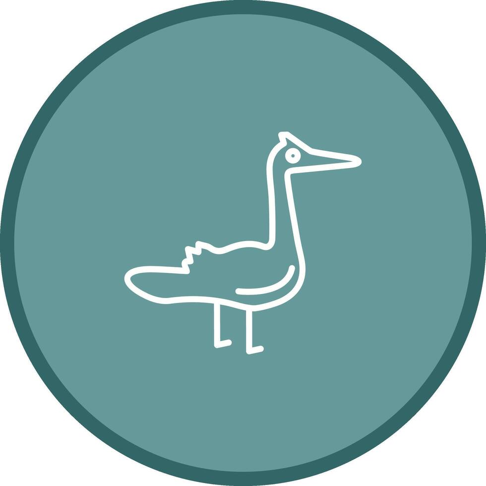 flamingo vector pictogram