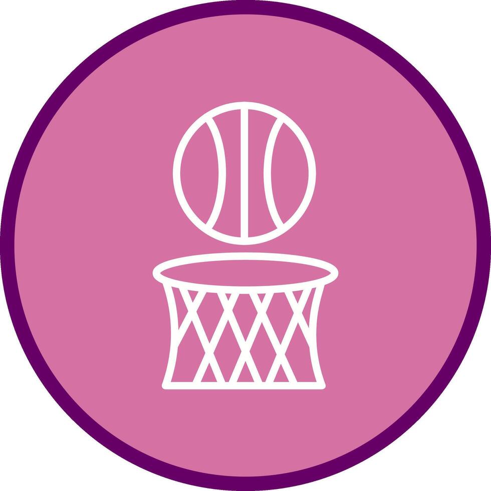 basketbal vector pictogram