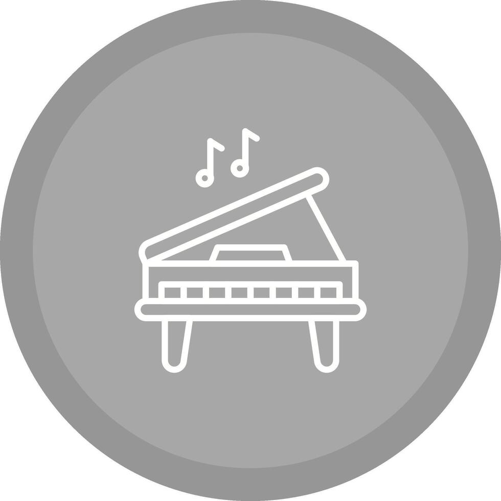 piano vector pictogram