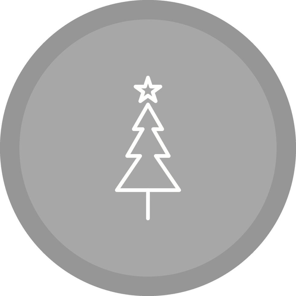 kerstboom vector pictogram