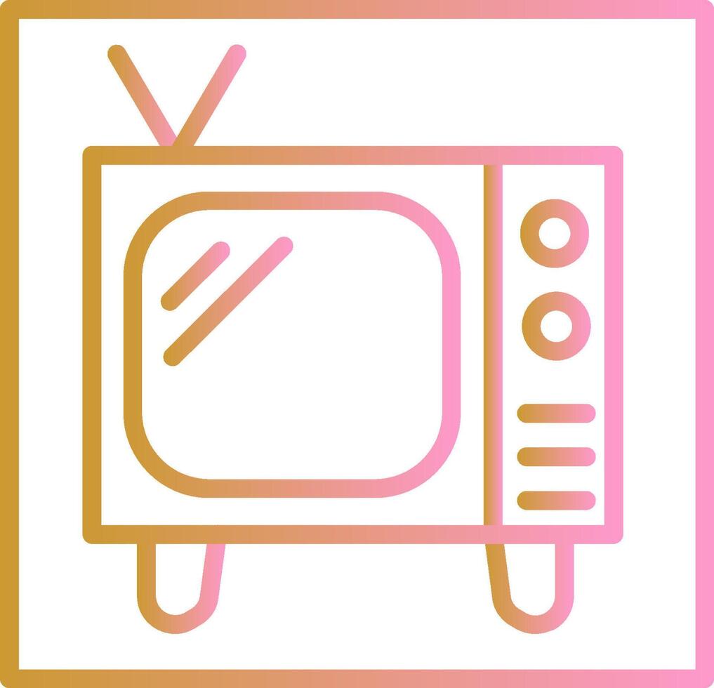 televisie vector pictogram