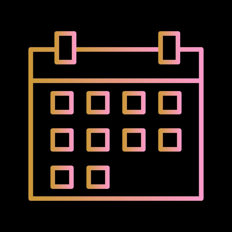 kalender vector pictogram