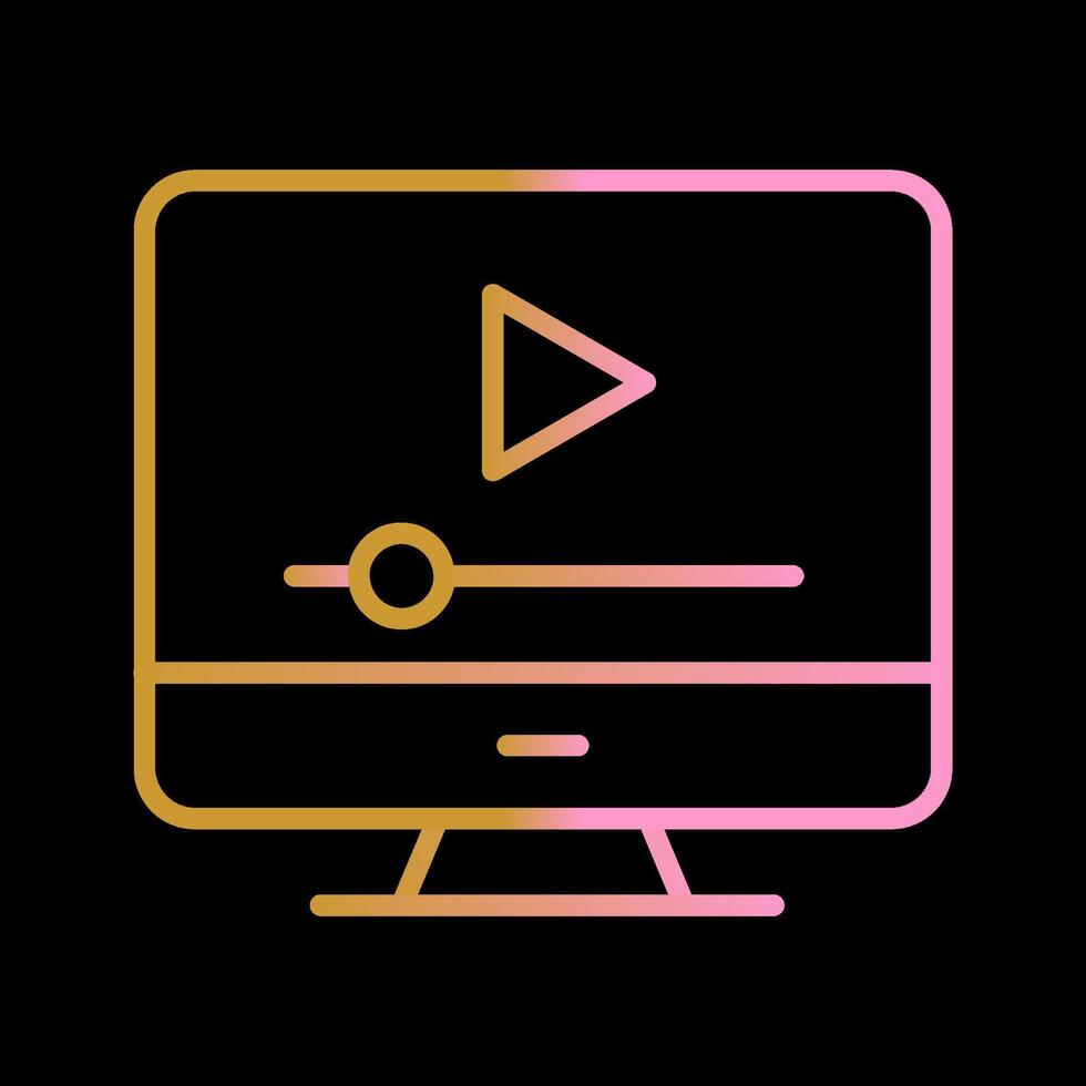 online tutorials vector icoon