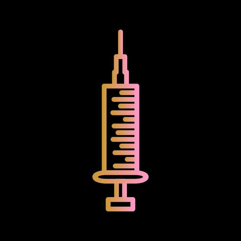 injectiespuit ik vector icoon