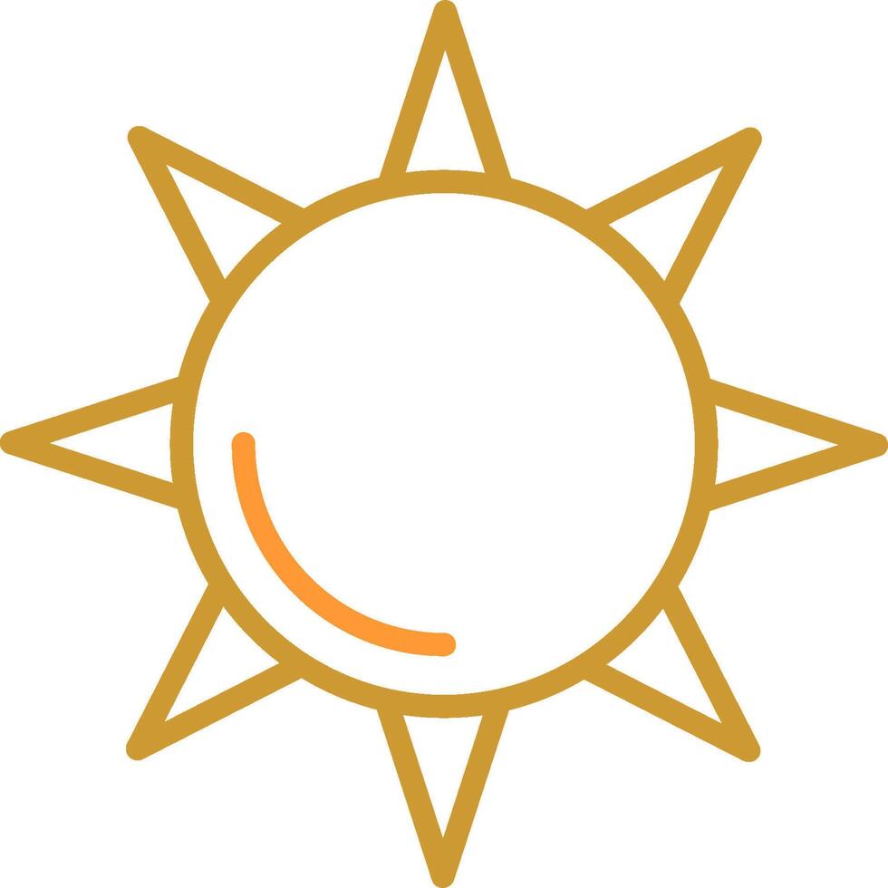 zon ii vector icoon