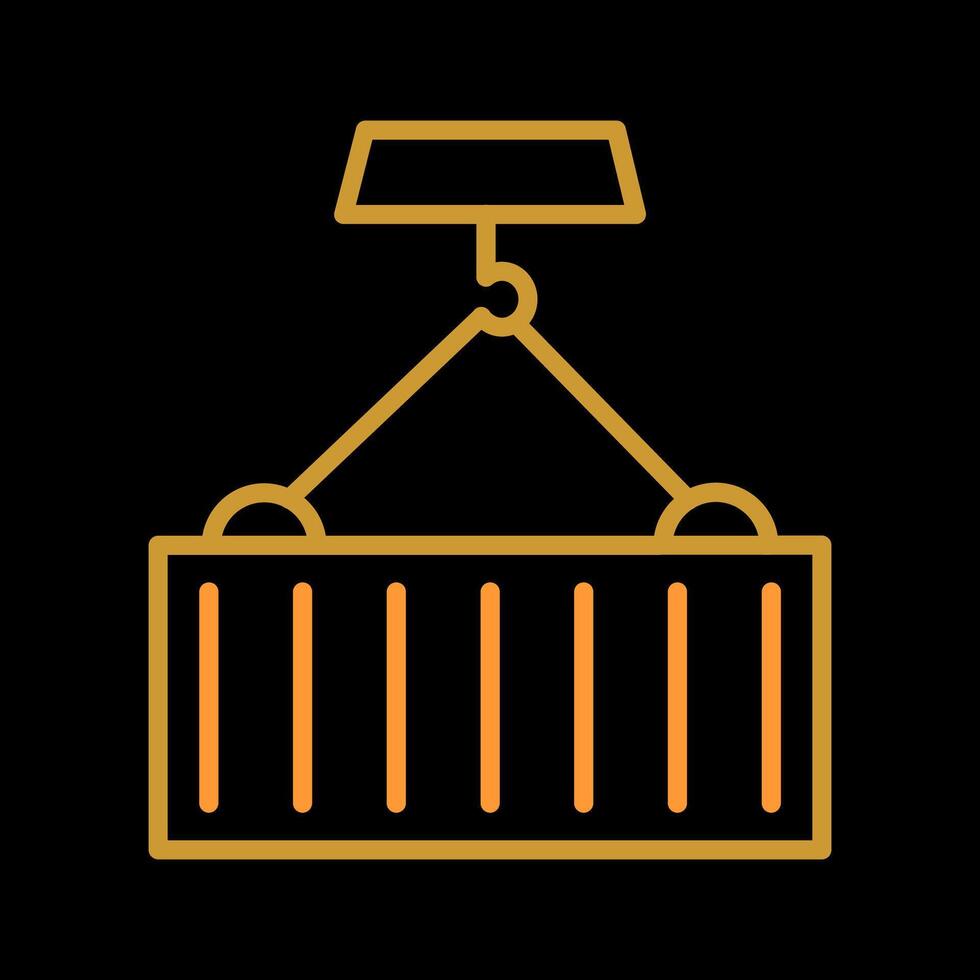 container vector pictogram