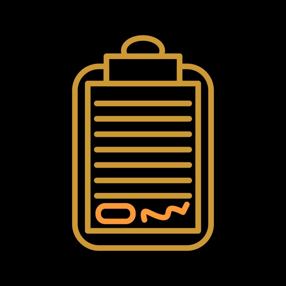 contract vector pictogram