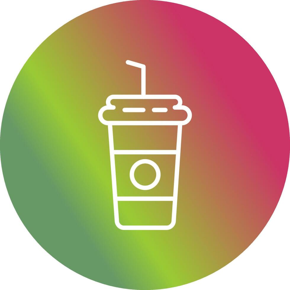 milkshake vector pictogram