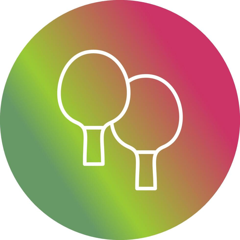 ping pong vector icoon