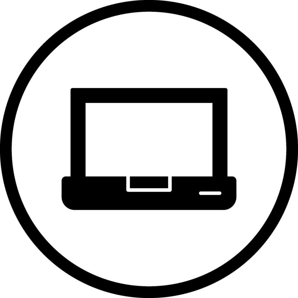 laptop vector pictogram