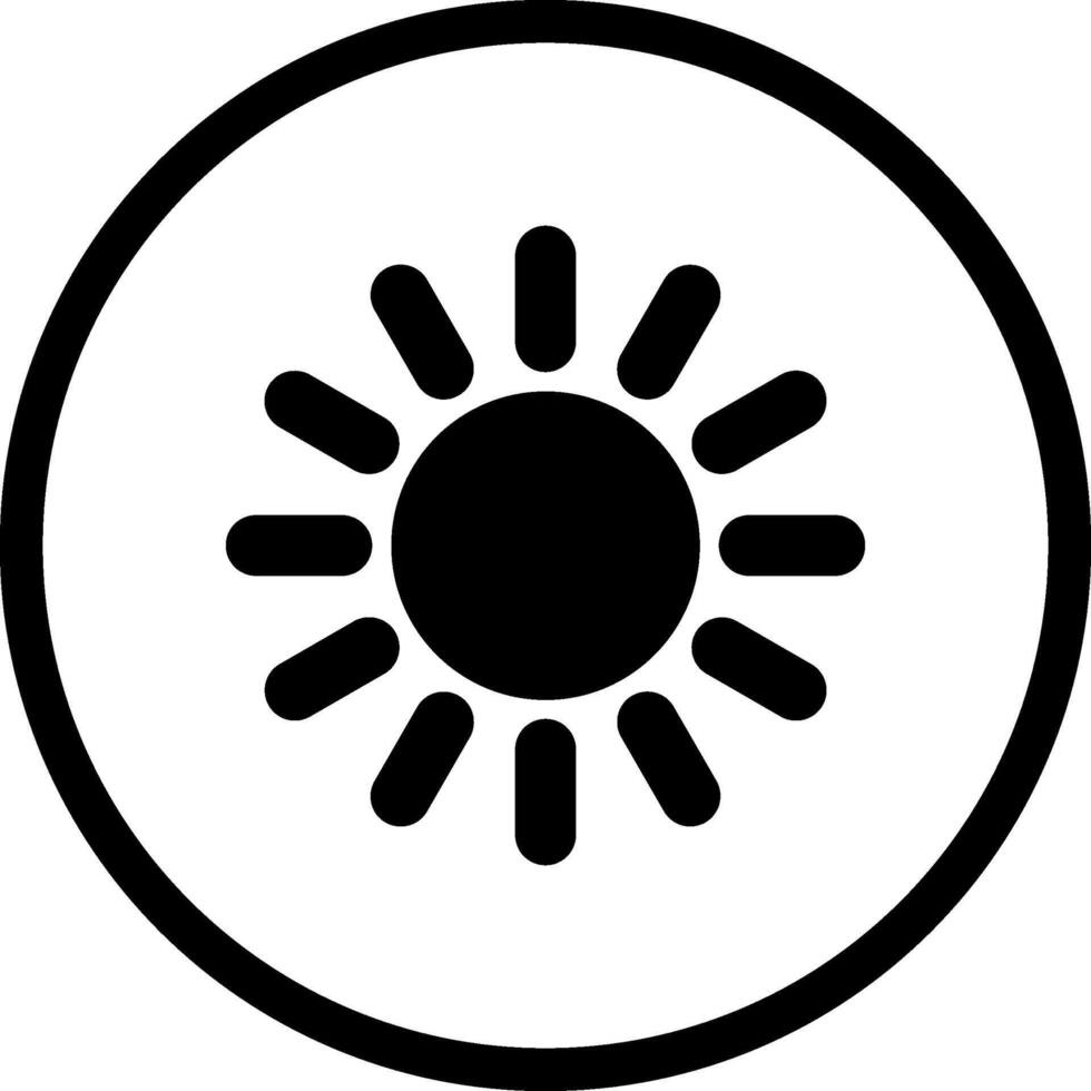 zon vector pictogram