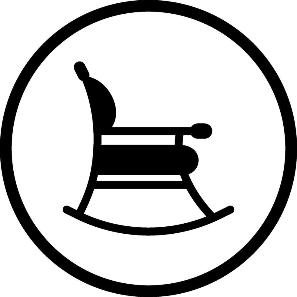 comfortabel stoel vector icoon
