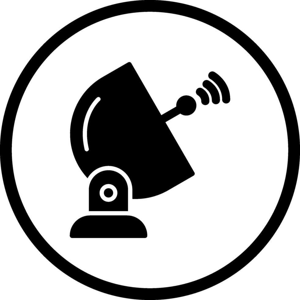 schotelantenne vector icon