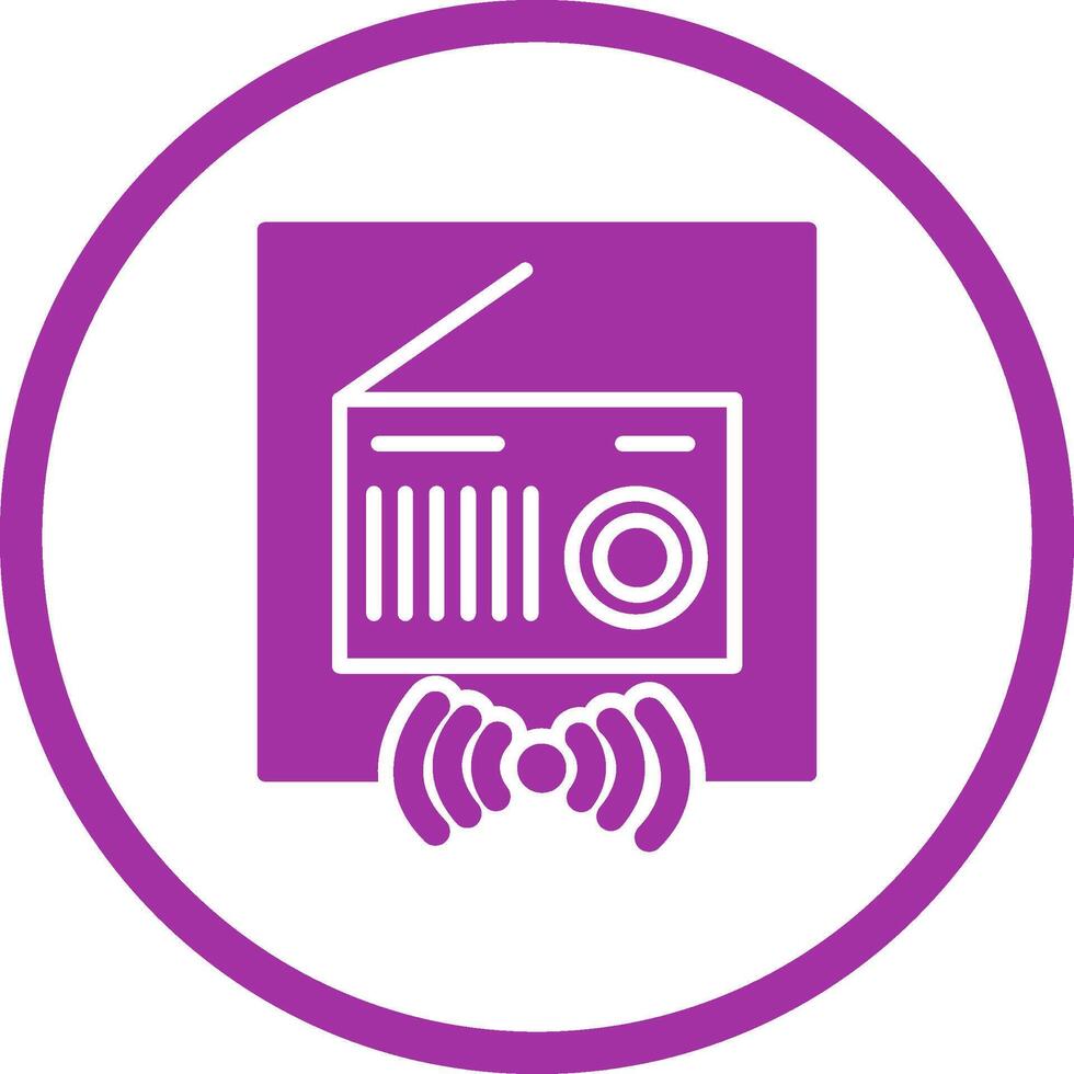 radio vector pictogram