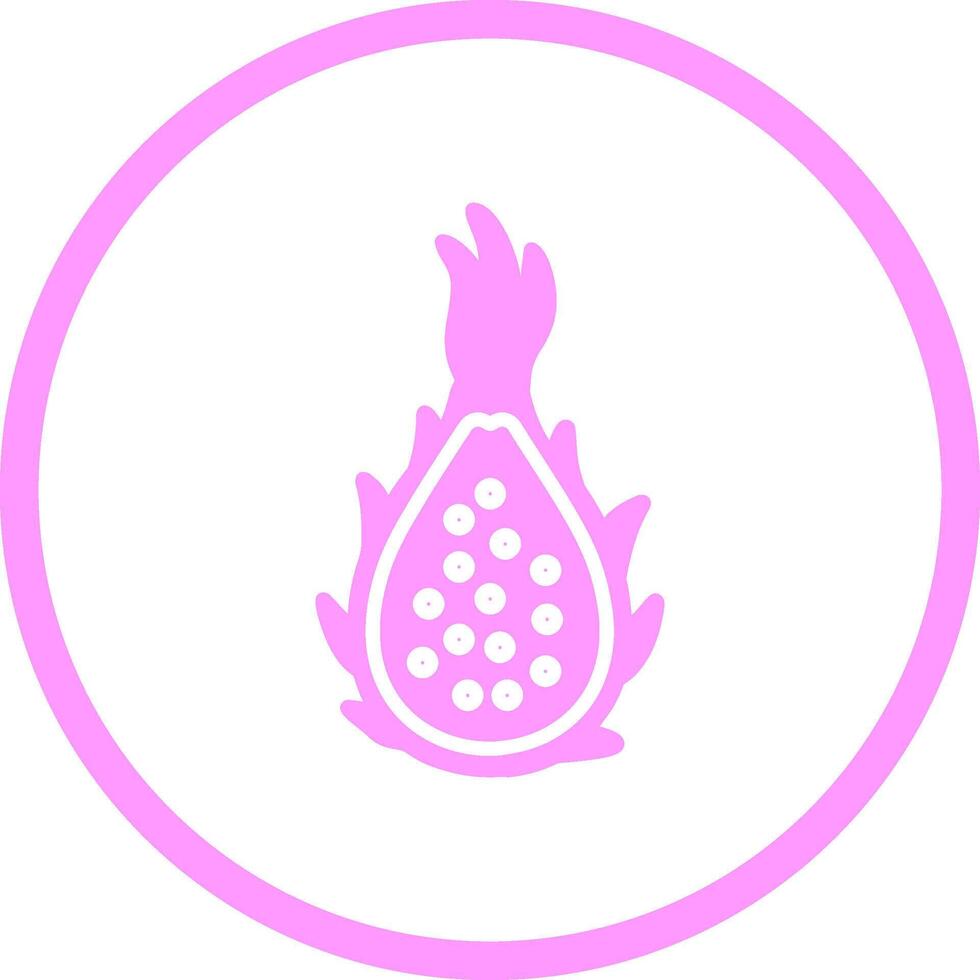 draak fruit vector icoon