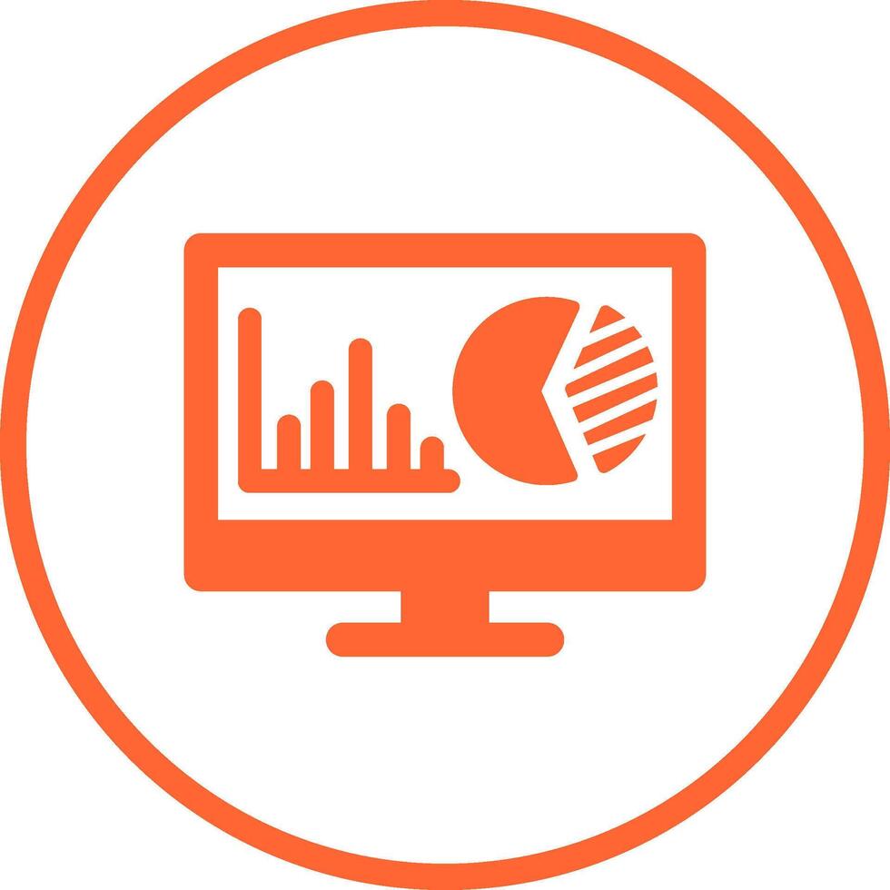 dashboard vector pictogram