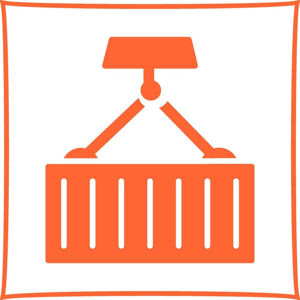 container vector pictogram