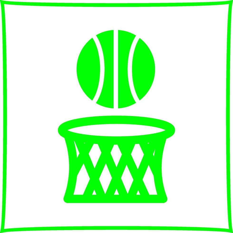 basketbal vector pictogram