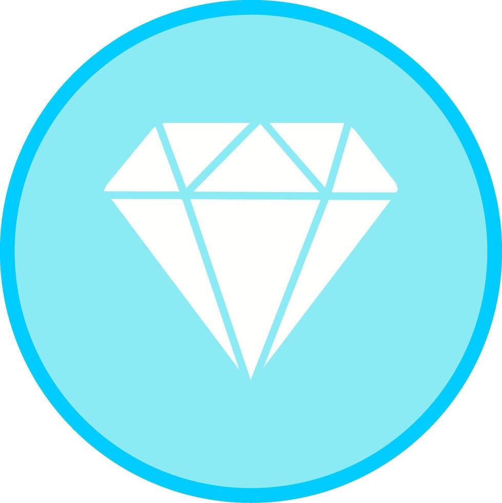 diamant vector pictogram