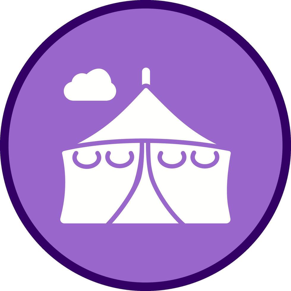 tent vector pictogram