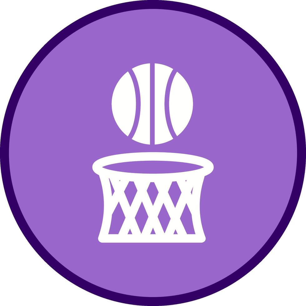 basketbal vector pictogram