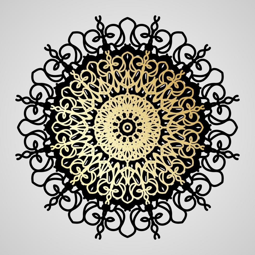 mandala vectorelement ronde ornament decoratie vector