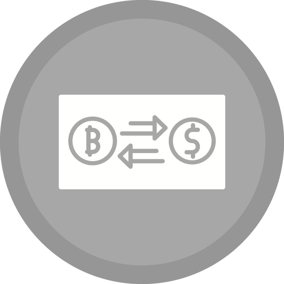 geld wisselen vector icon