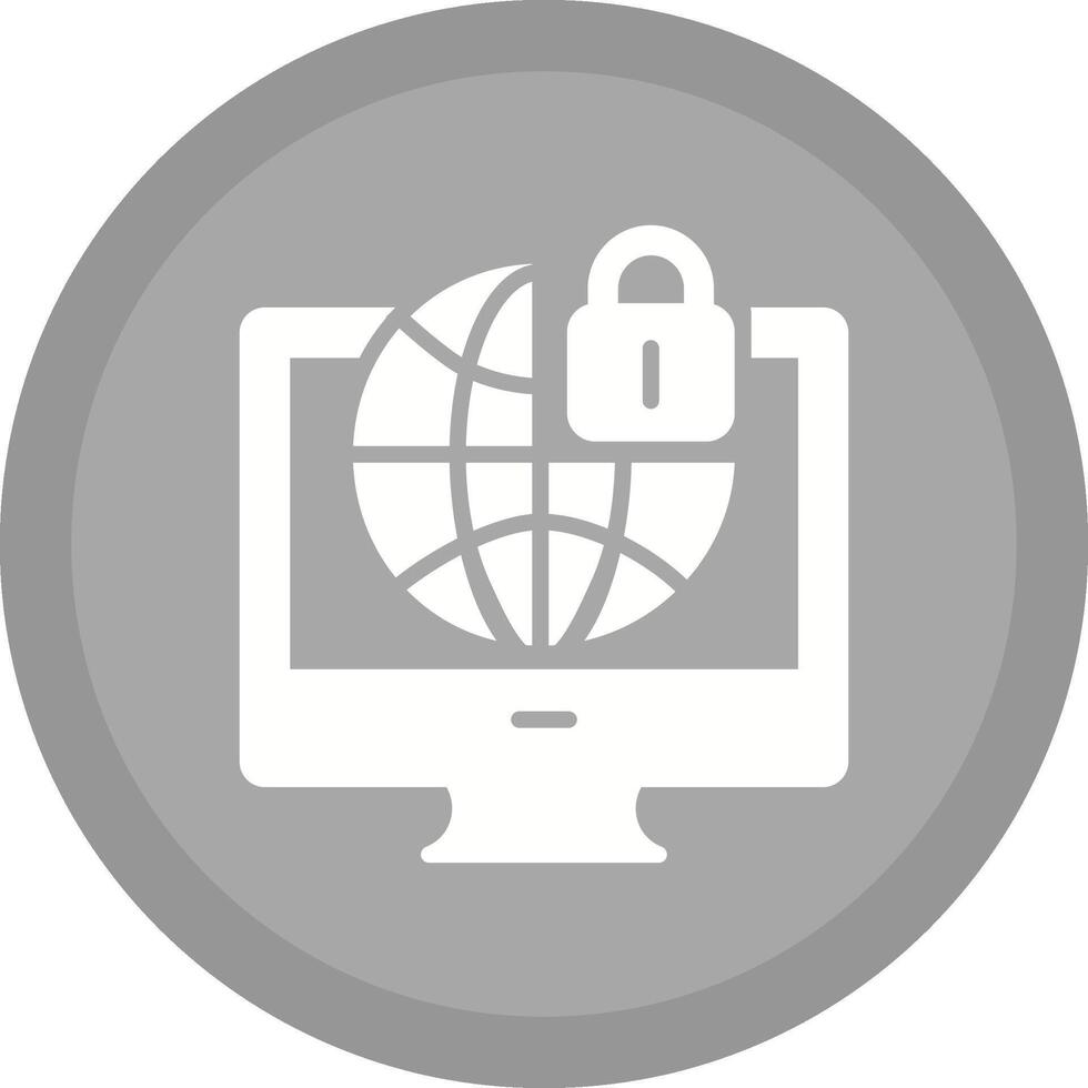 internet veiligheid vector icoon