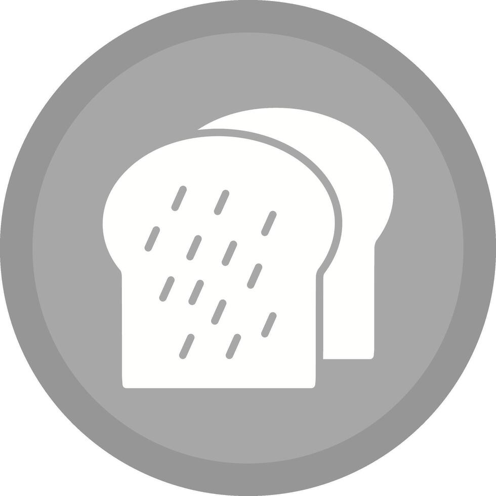 geroosterd brood vector icoon
