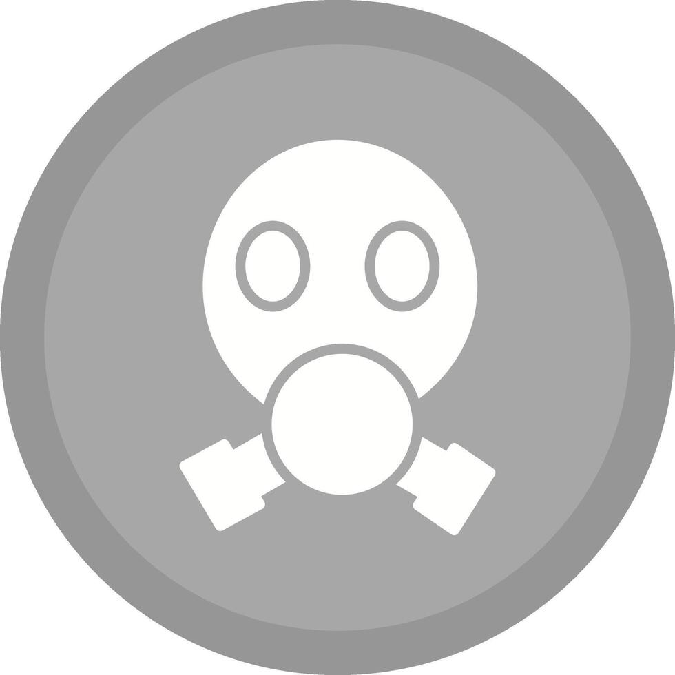 giftig gas- vector icoon