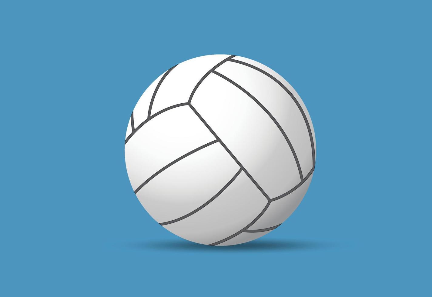 volleybal op achtergrond vector